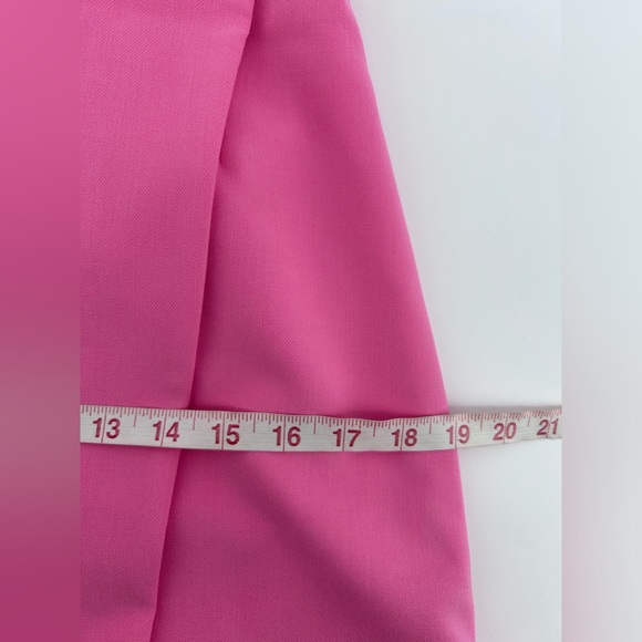 NWT FRENCH CONNECTION Whisper One Shoulder Mini Dress Morning Glory Barbie Sz 6 - Picture 13 of 14